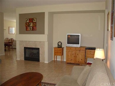 Gas Fireplace in family room.
