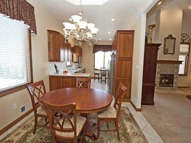 Dining Room. Large window, tray ceiling and stunni