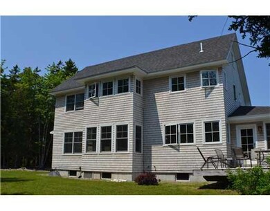 Exterior Back. Exterior Back and Deck
