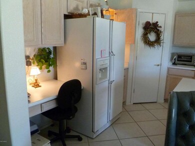 Kitchen desk & pantry