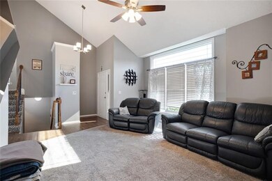 This beautiful living room has lots of natural lig