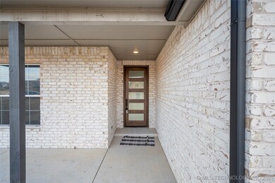 Covered front patio