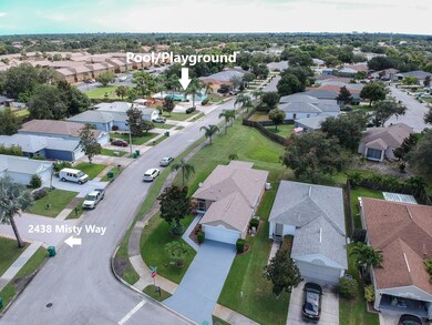 Pool in Relation to House