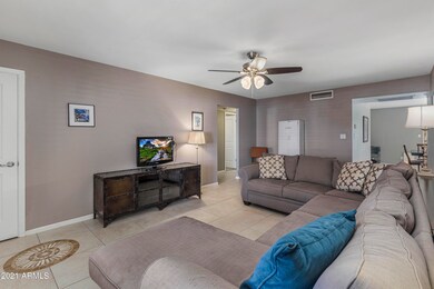 Great Room w/custom tile inlay