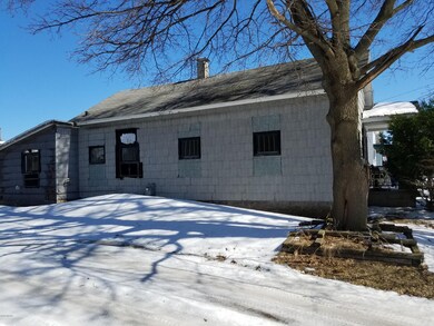 West side of house