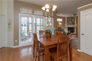 Open floorplan is perfect for entertaining friends