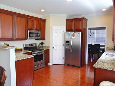 Granite and stainless, large pantry