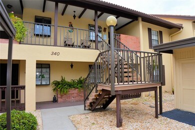 Stairs to unit