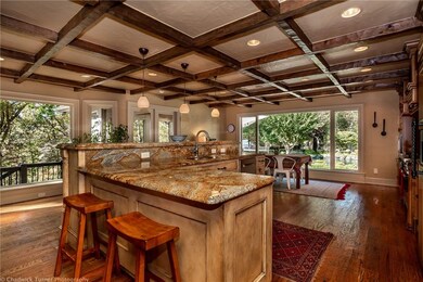 views of the pool, just a few steps outside