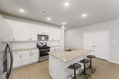 Kitchen with plenty of storage. Refrigerator inclu