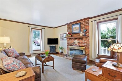 Warm and welcoming gathering area.