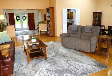 Expansive Living Room & Dining Room