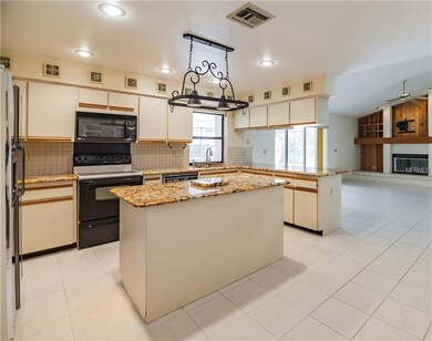 Kitchen with Granite Counters