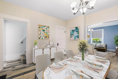 8566-1 Dining and Basement door and step