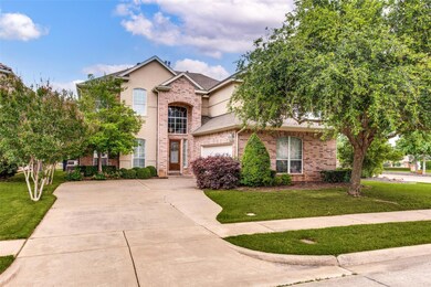 View of front of property and front lawn