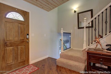 Spacious entry