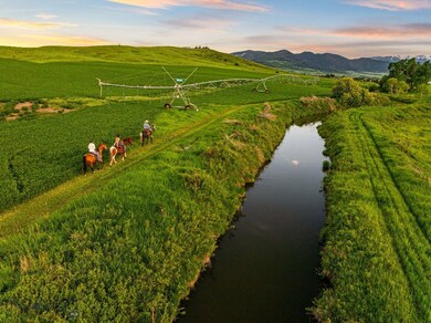 Horseback Riding along the West Gallatin Canal