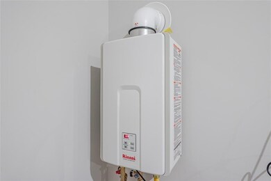 Rinnai Tankless Gas Water Heater! Never run out of hot water for those long relaxing Showers!