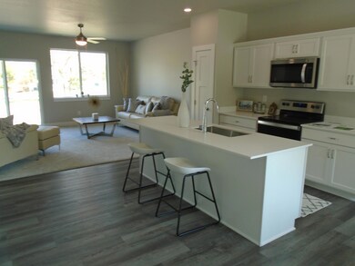 Kitchen into Living Room