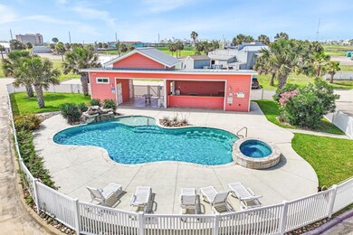 Community pool and hot tub and cabana