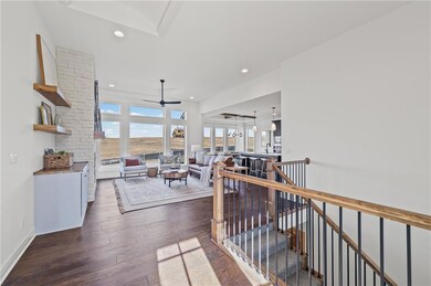 Entry leading into living room