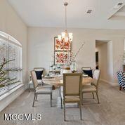 Formal dining room