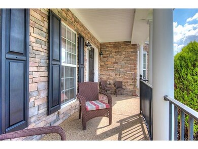 Charming front porch; grab your lemonade and relax