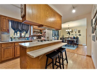 Main floor kitchen