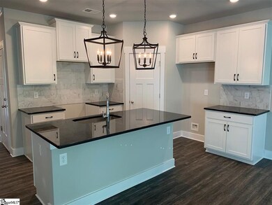 Walk-in pantry and stainless appliances with gas c