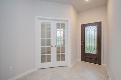 Formal entry with study/home office