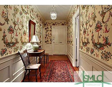 Foyer. Exquisite Details From 1797 Remain In the E
