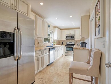 Great stainless steel appliances, fabulous layout and walk in pantry, makes this kitchen a joy.  The beautiful cabinets and flooring are icing on the cake!