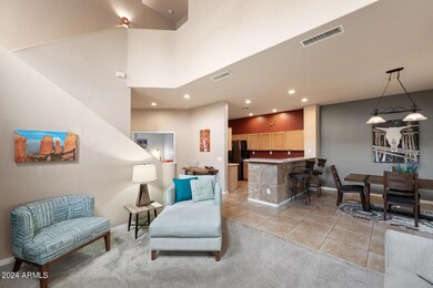 Living Room Looking Toward Kitchen