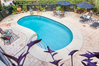 Large pool and sundeck