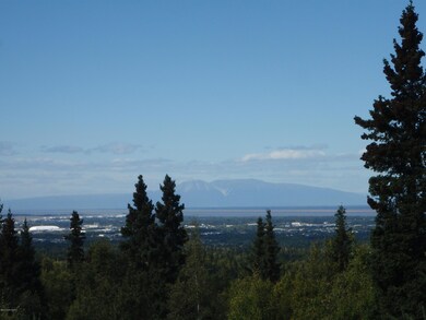 View from living room and deck