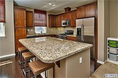 Center island in kitchen.
