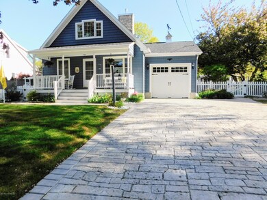 Front elevation from driveway