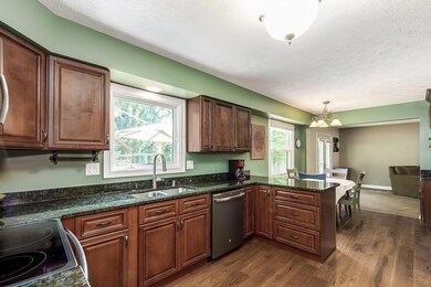 Kitchen and eating space