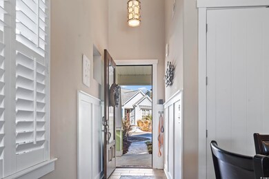 Foyer featuring a high ceiling
