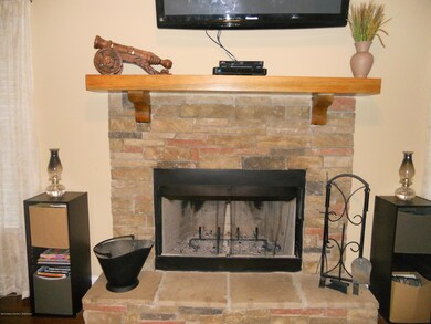 Wood Burning Fireplace