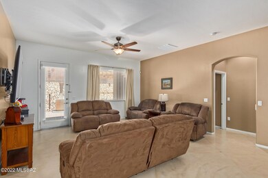 Living Room looking towards primary suit