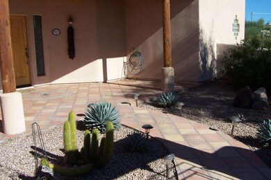 front courtyard
