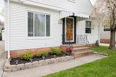 Landscaped front yard