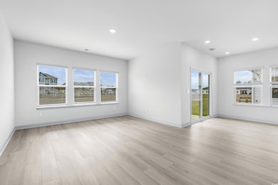 Unfurnished living room featuring plenty of natura