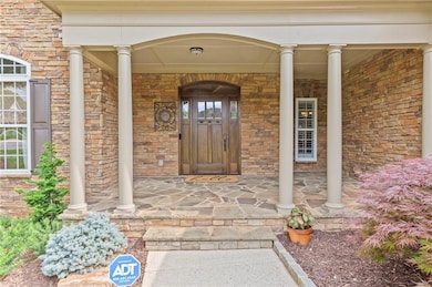 Gorgeous covered front porch