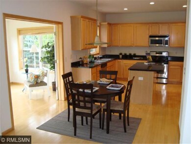 Eat in kitchen dining area near all the action!