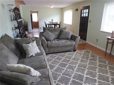 Spacious Living Room is Flooded with Natural Light