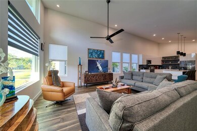 Open concept - living room, dining and kitchen