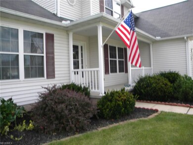 Tidy and inviting front porch
