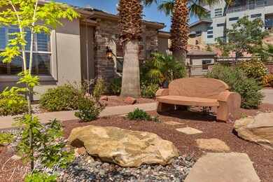FRONT YARD/ BENCH